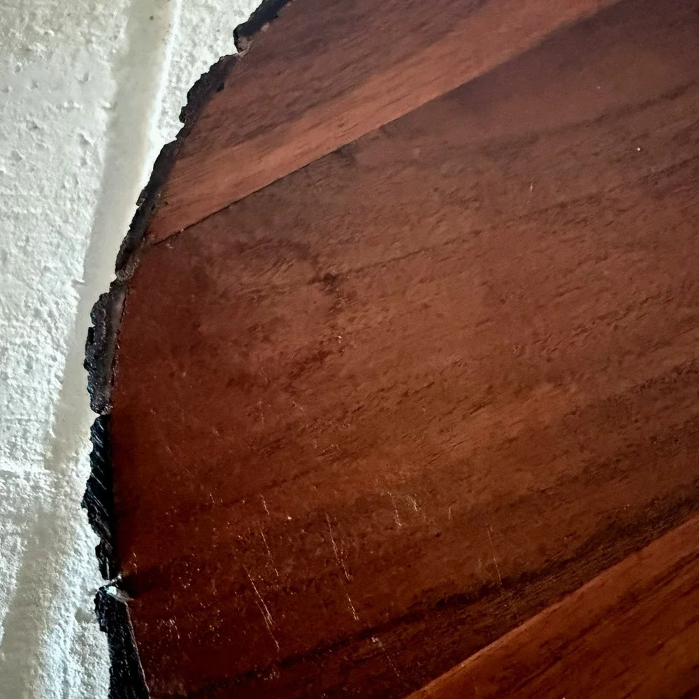 Live Edge Wood Lazy Susan 12.5